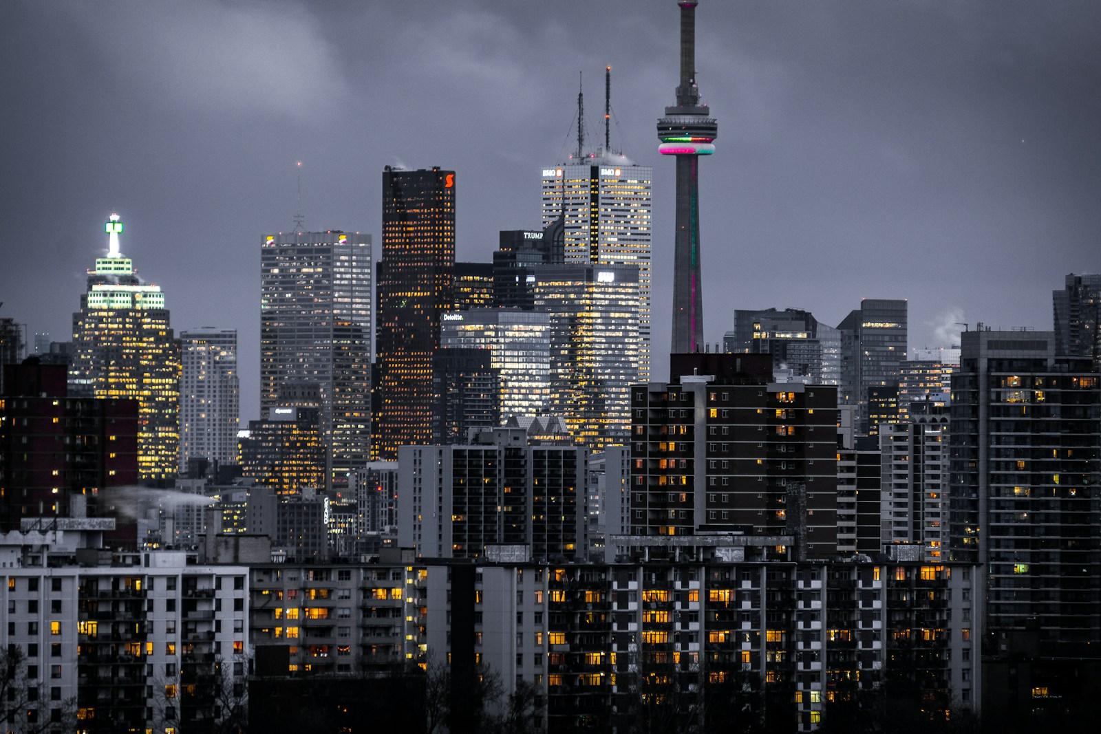 Global business skyline